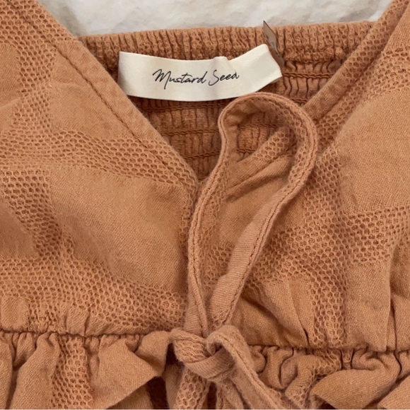 Cute Flowy Peach Romper! - Picture 3 of 3